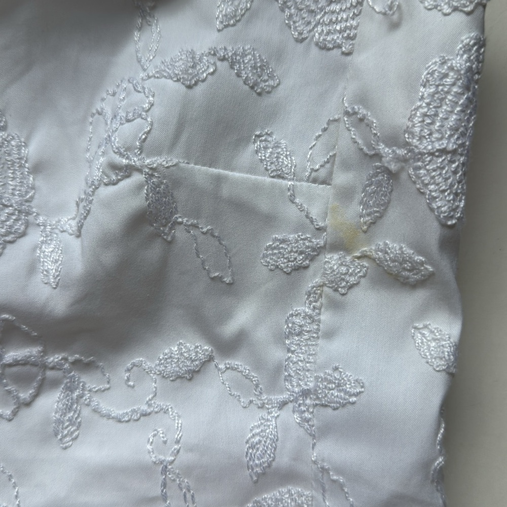 Piazza Sempione White Dress Size 40 - Picture 8 of 9